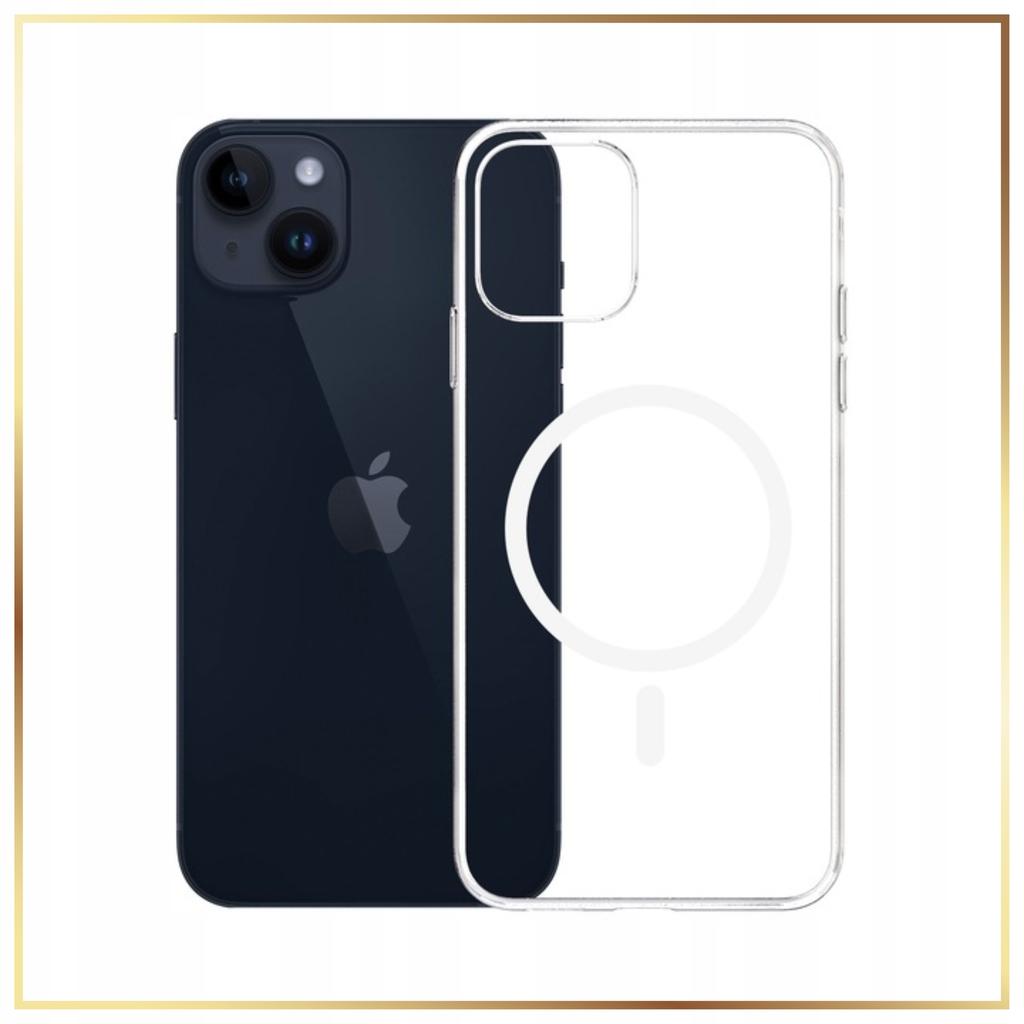 Etui 3Mk Clear Magcase Do Magsafe, Do Iphone 15, Przezroczysto-Białe