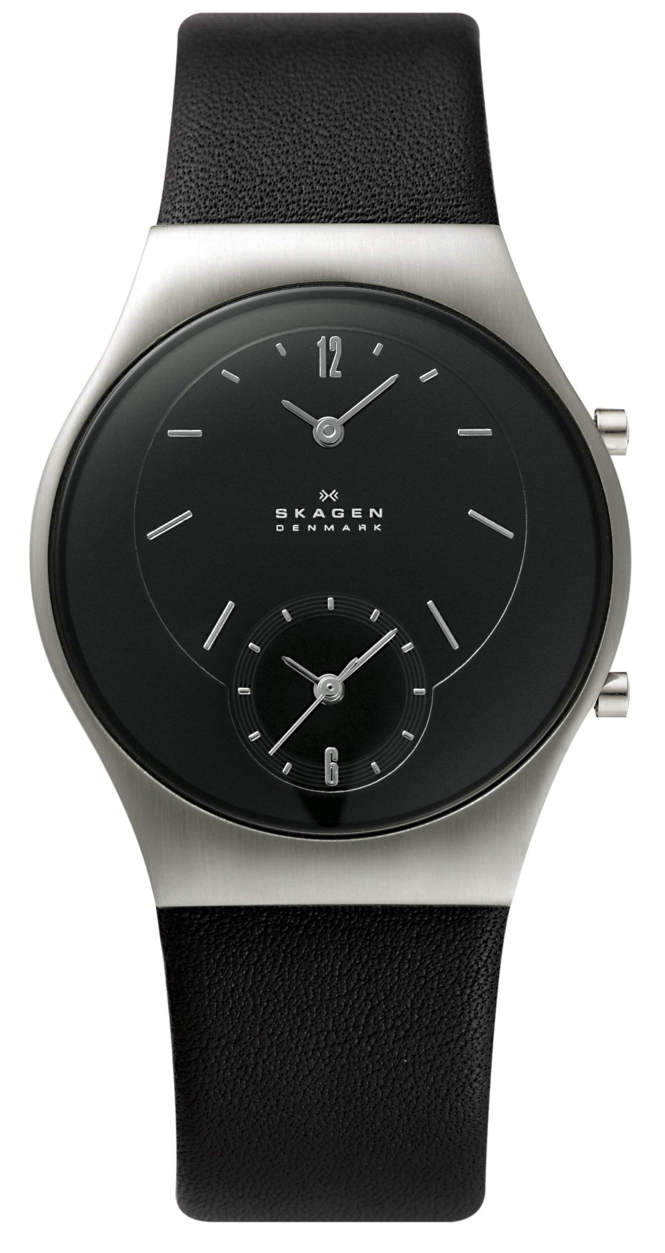 

Часы 733XLSLB подлинные импортные черные [Skagen]