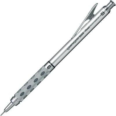 Pentel GraphGear 1000 Mekanisk Blyant PG1015 0,5 mm Sølv