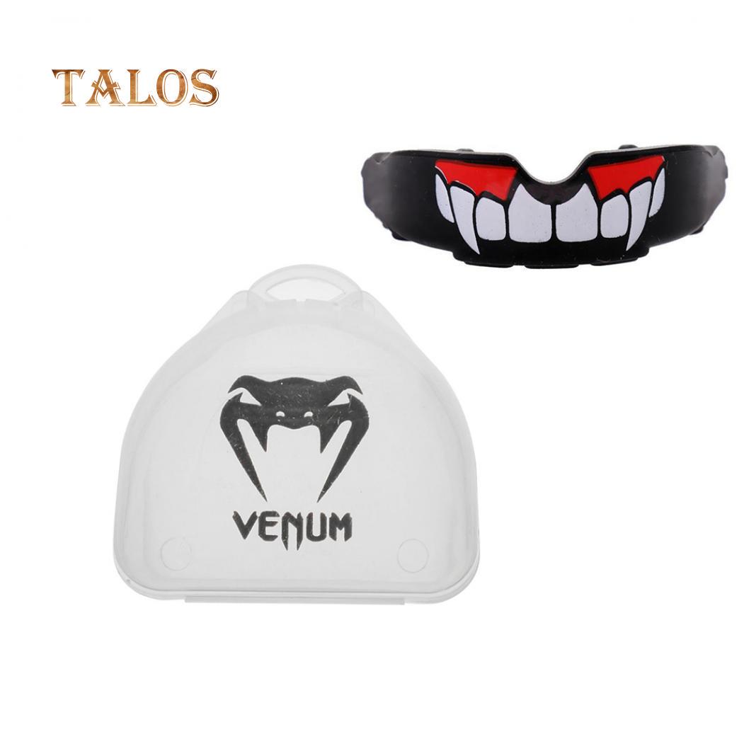 Клык Капа Десна Щит Муай Тай Бокс Футбол Баскетбол Защита зубов Спорт Досуг белый — фото 5
