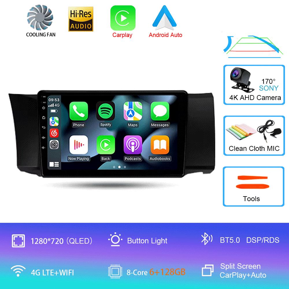 Android 14  Video Player Car  Radio For Toyota GT 86 for Subaru BRZ LHD 2012 - 2016 Player Multimedia Navigation Stereo GPS