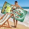 Sporting CP Print Strandtuch, Großes Weiches Schnelltrocknendes Handtuch für Strand Camping Schwimmen
