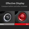 Engine start stop button Decoration Patch Ring Metal Car Stickers For Cadillac CT5 CT6 CTS XT5 XTS Interior Accessories Trim AHO1
