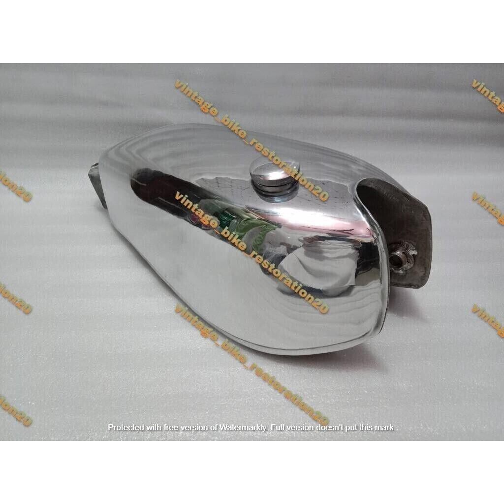 Yamaha 250 DT DT250 Enduro Steel Chrome Fuel Petrol Tank Gas 1977-1979 |Fit