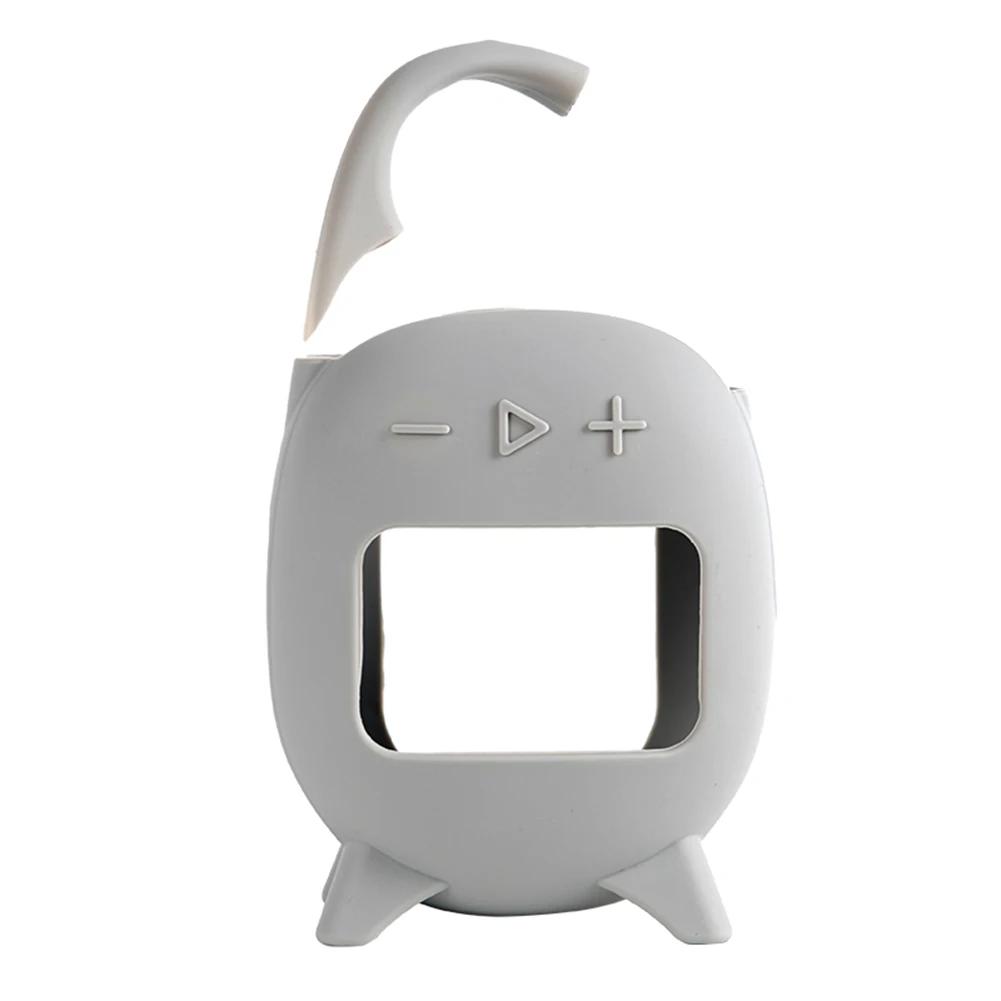 Silicone Cover Case Shockproof Speaker Carrying Stand Up Cover Pouch Dustproof Anti Scratch for JBL Clip 5 Portable BT Speaker