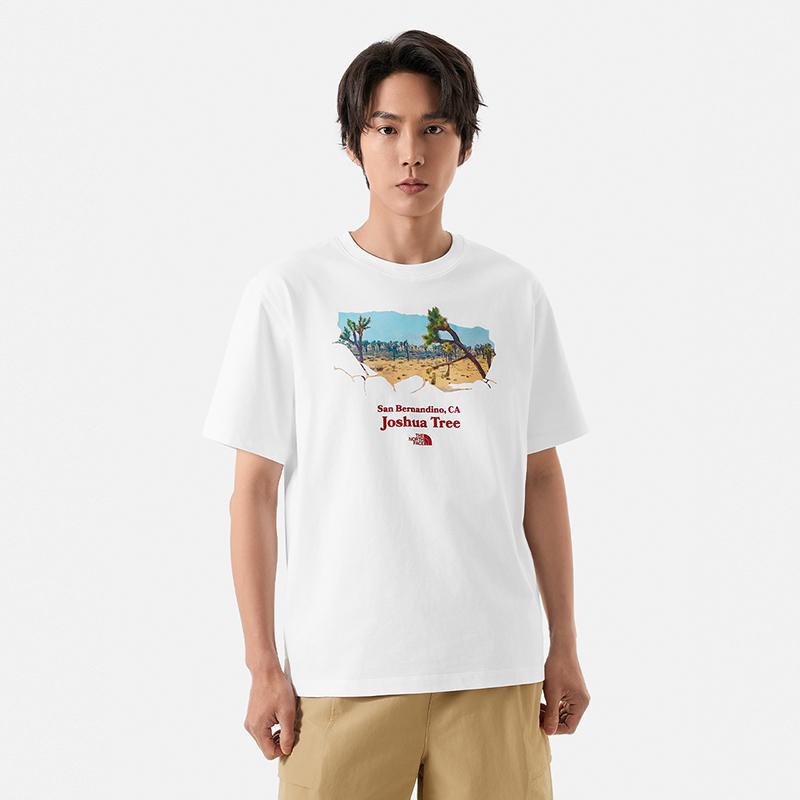 THE NORTH FACE Urban Exploration SS24 T Shirt Men's White NF0A88GJ-FN4