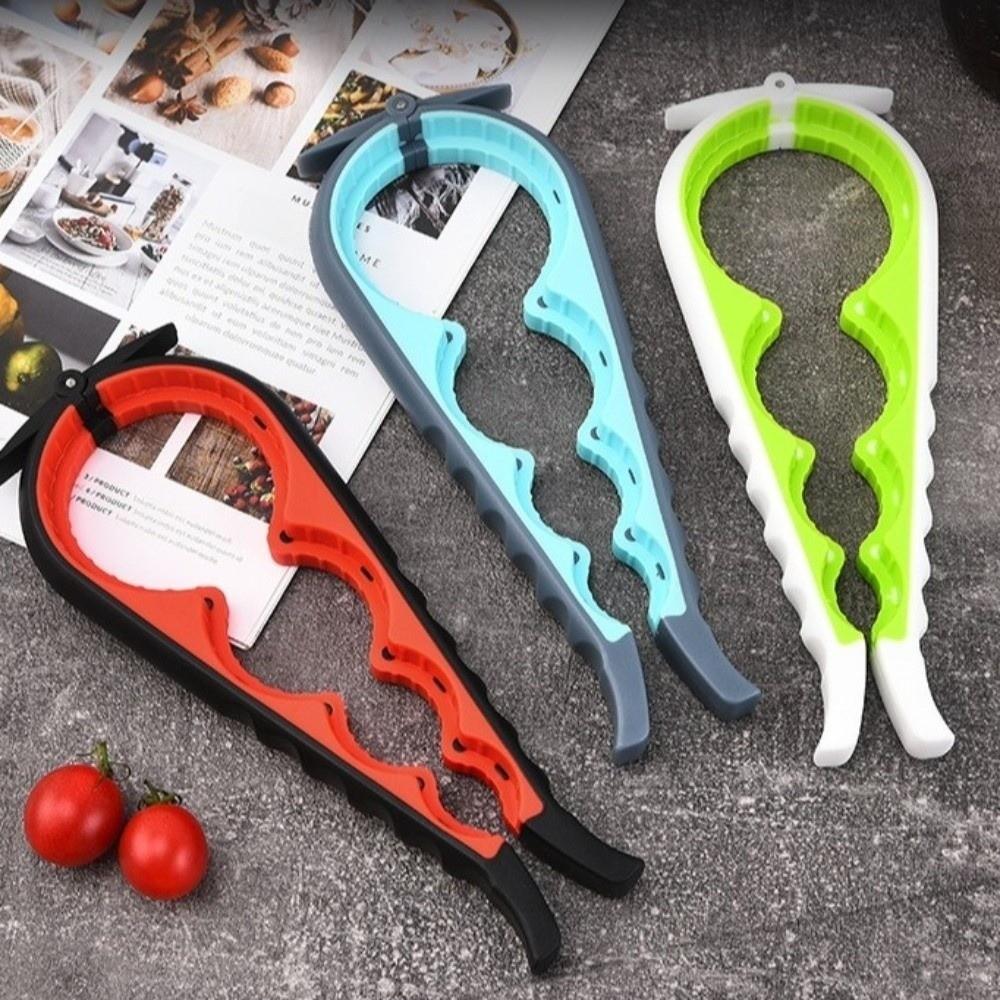 4 in 1 Bottle Wrench Labor-saving Bottle Cap Twister Durable Jar Opener  Everyday Use