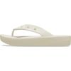Classic Platform Flip Flip Flops for Cm [Crocs] Women, Beige, 21.0