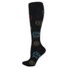 Summer Compression Knee-High Socks for Fitness, Cycling, and Sports
