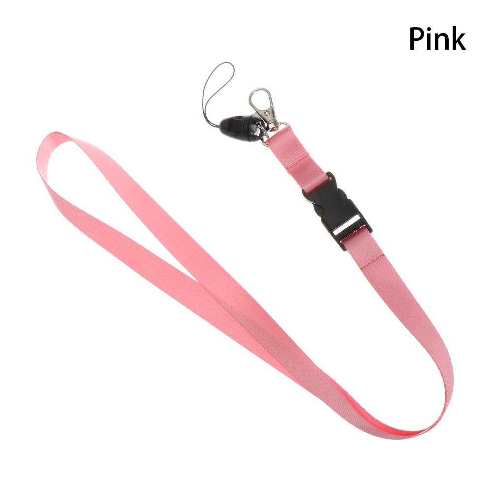 1PC New Printed Fabric Lanyard badge ID Card Holder Neck Strap Clip Mobile Phone Neck Straps Office School Supplies