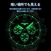 Men's Quartz Chronograph Wristwatch, 3 ATM Water Resistant, Stylish, Popular Brand, Simple Design, Date Display, Luminous Stainless Steel Band,