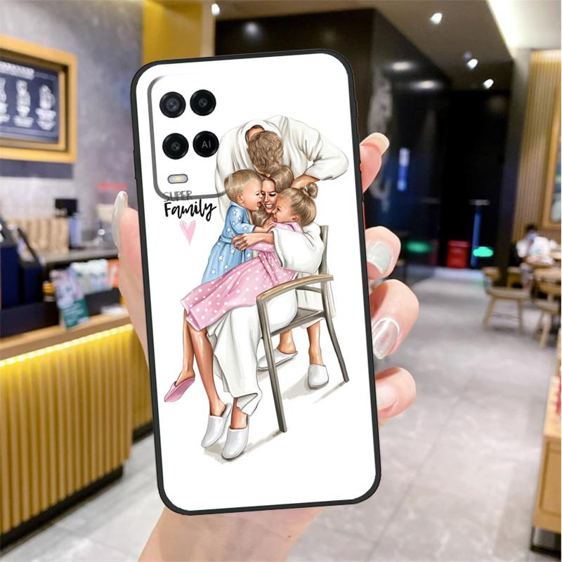 SUPER MOM MOTHER MAMA CUTE BABY Case For Oppo A98 A18 A38 A58 A78 A60 A80 A40 A96 A76 A16 A94 A74 A54 A15 A17 A57 A77 A5 Pro