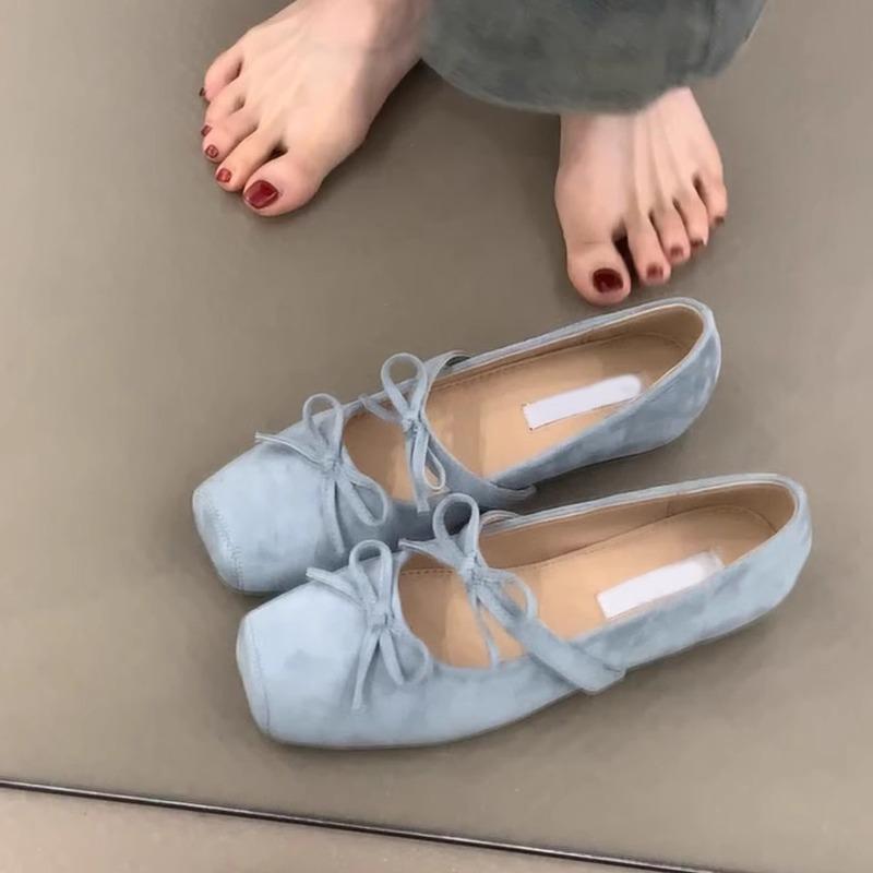 Modă 2025 Primăvară/Toamnă Pantofi Noi Plați pentru Femei Pantofi de Balet Dulci la Modă Talpă Moale Eleganți Pantofi de Damă Mary Jane pentru Rochie