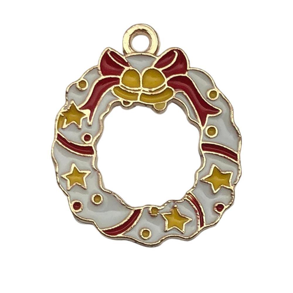 140 Kinds Of Christmas Drips Santa Claus Snowman Snowflake Deer Earrings Bracelet Pendant Diy Jewelry Accessories