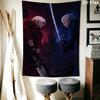 Devil May Cry Wall Tapestry Aesthetic Wall Hanging Printed Fabric Blanket Decorative Tapestries for Bedroom Living Room Home Decor
