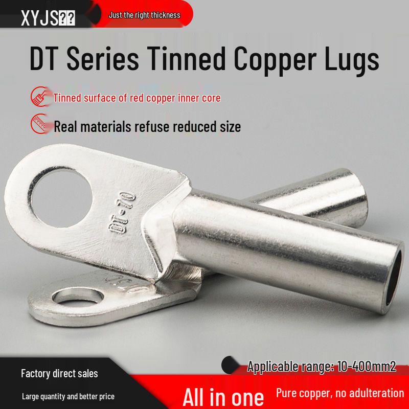 Tinned Copper Wire Terminals DT240/300/400 - Closed-End Connectors