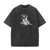 2026 Hot Sale Washed Vintage The 1975 about You Print T-shirt Being Funny in A Foreign Language Album Tshirt Men Women Hip Hop Casual T Shirt