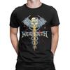 Men's T-Shirts Megadeths Dr Vic Vintage Pure Cotton Tees Short Sleeve T Shirt Crew Neck Clothing 4XL 5XL