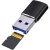 USB3.0 Card Reader MINI Portable MICRO SDXC USB3.0 SD Card Reader Aluminum Alloy Housing for Tablet PC Computer Laptop Desktop