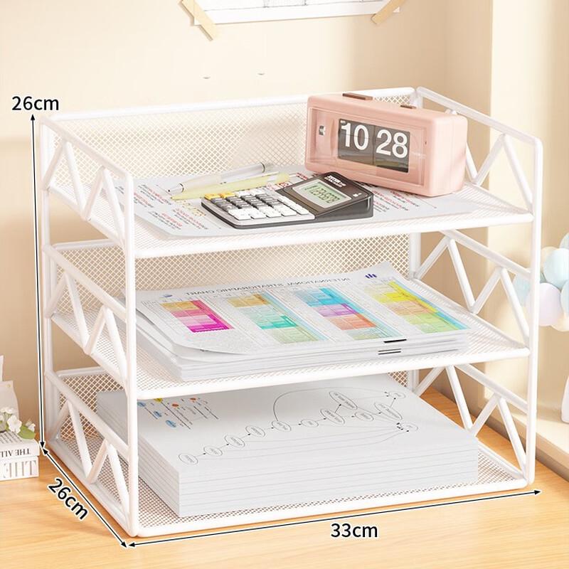 ZISIZ Multi-Layer A4 File Desk Organizer