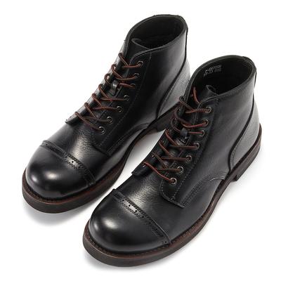 Mode 2024 Luxuriös Stilvoll Handgefertigt Präzisionsnaht Verschleißfest Lässige Stiefel Herren Echtschuhe Kampfstiefel