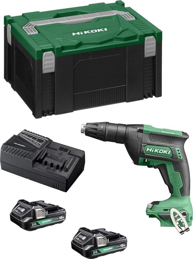 Hikoki Cordless Drywall Screwdriver W18DAW18DAWAZ (2x 2.0 Ah + HSC III)