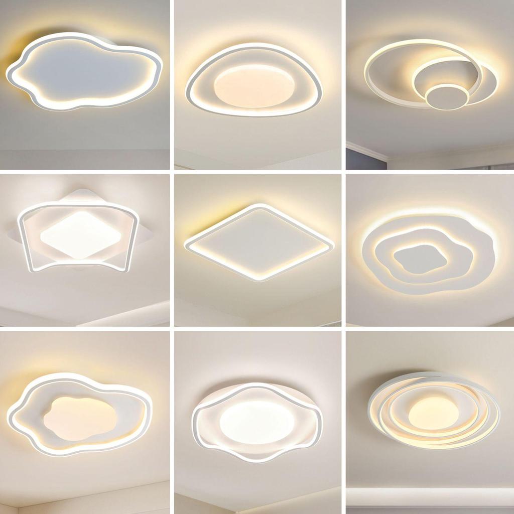 Nordic Cream Cloud Ceiling Light for Bedroom and Dining Room