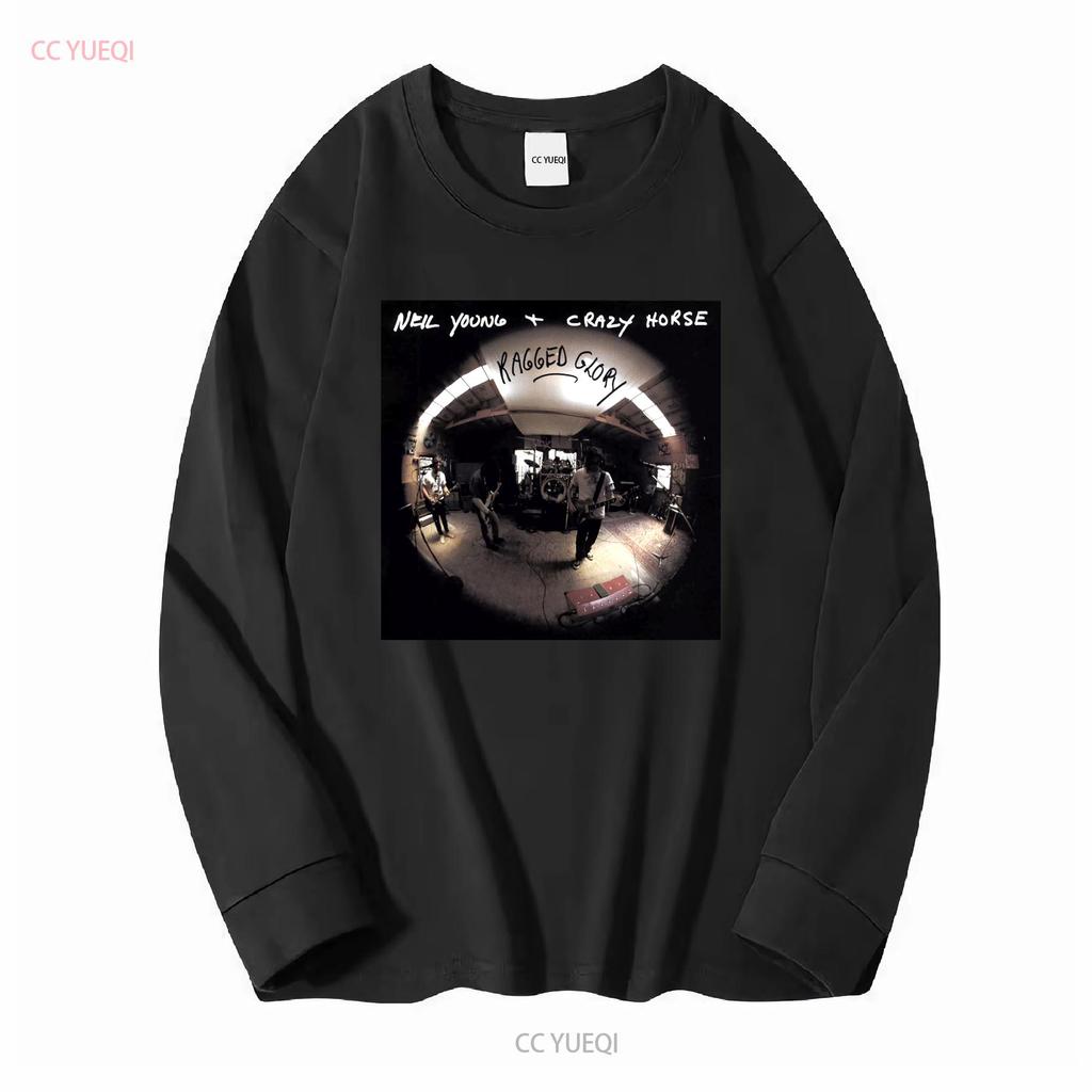 RAGGED GLORY Neil Young Crazy Horse T Shirt America USA Canada Music Garage Rock Grunge Rare Vinyl Cover Original Man Woman