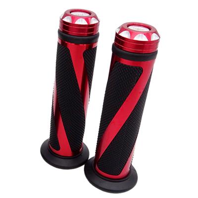 Universal Motorrad Gummi Lenker 7/8 & 22mm Motorrad Griff Griffe Teile für Kawasaki
