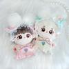 Winged Dress & Fluffy Bunny Ear Headband Set for Plush Toys (10cm) [Yellow] Plush Clothes, Nuikatsu, Plush Toys [Item]
