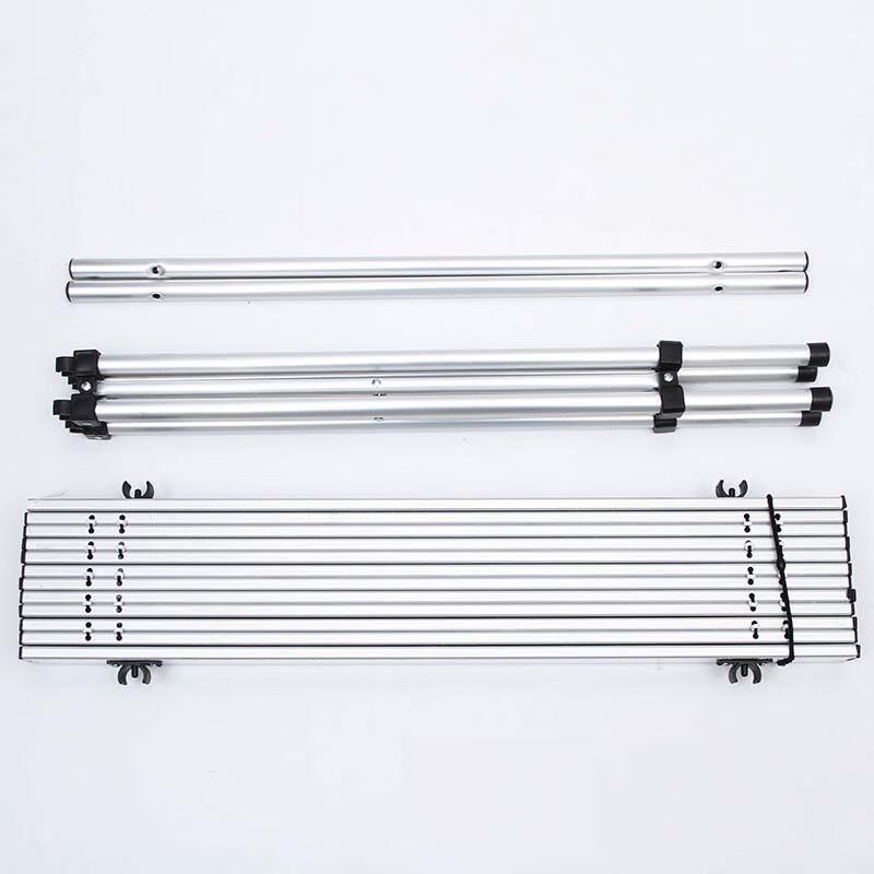 WEZHO Ultralight Aluminum Roll-Up Camping Table