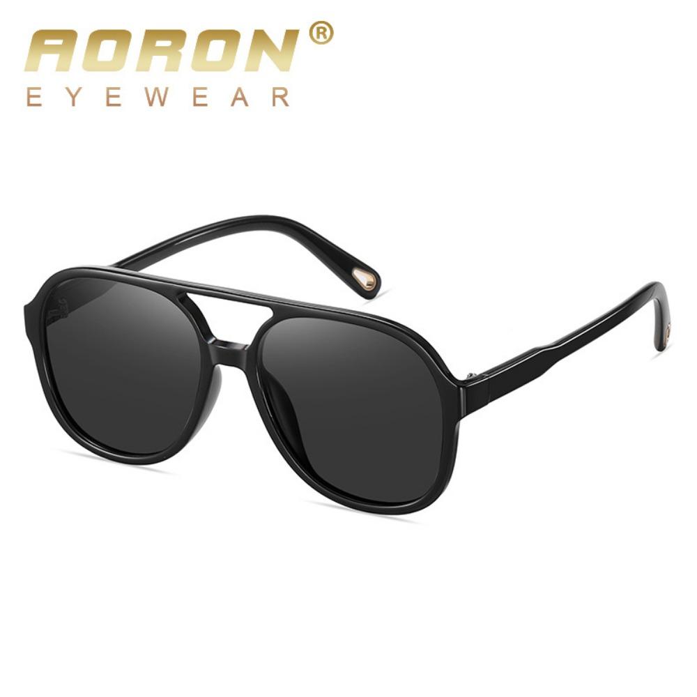 

aoron Round Frame Large Frame Men s and Women s European and American Colorful Fashion Polarized TR90 Sunglasses Sunglasses