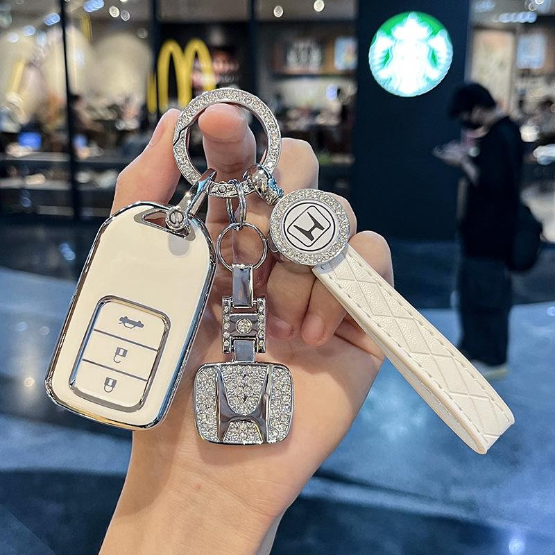 

Dedicated Honda Key Cover CivicCRVIspira Tenth-Generation Accord Haoying Crown RoadURVXiangyu Lingpai Case Buckle Packs