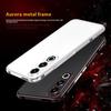 For Meizu 21 Bumper Case Metal Frame Phone Cover with Camera Lens Guard
