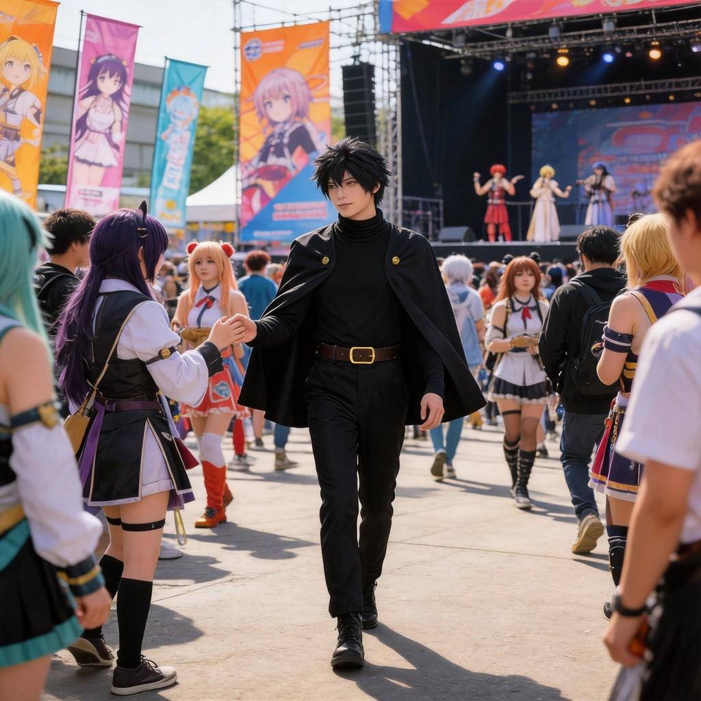 Costume Cosplay Zenin Maki de Jujutsu Kaisen Style Rue Pour les Fans