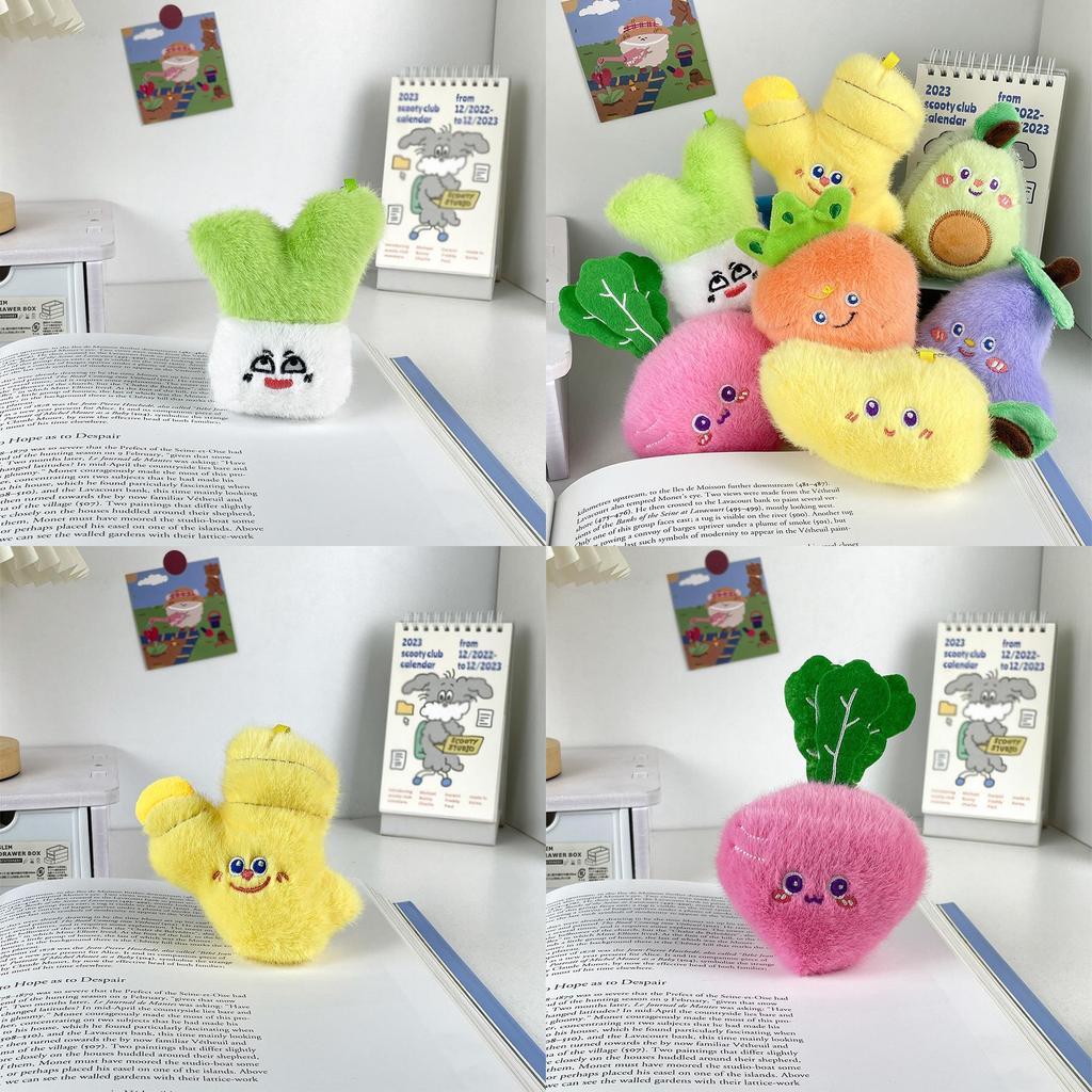 Uroczy pluszowy breloczek do kluczy z owocami i warzywami dla dziewczynek z uroczymi postaciami i miękką teksturą