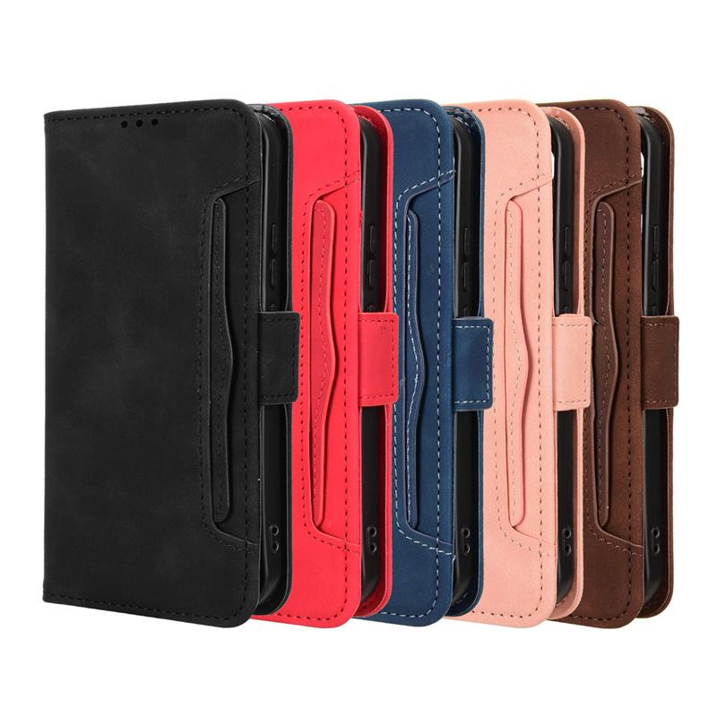 For OPPO Reno 15 5G Multi-card Slot Flip Leather Phone Case For OPPO Reno 15 5G Magnetic Wallet Holder Kickstand Back Cover