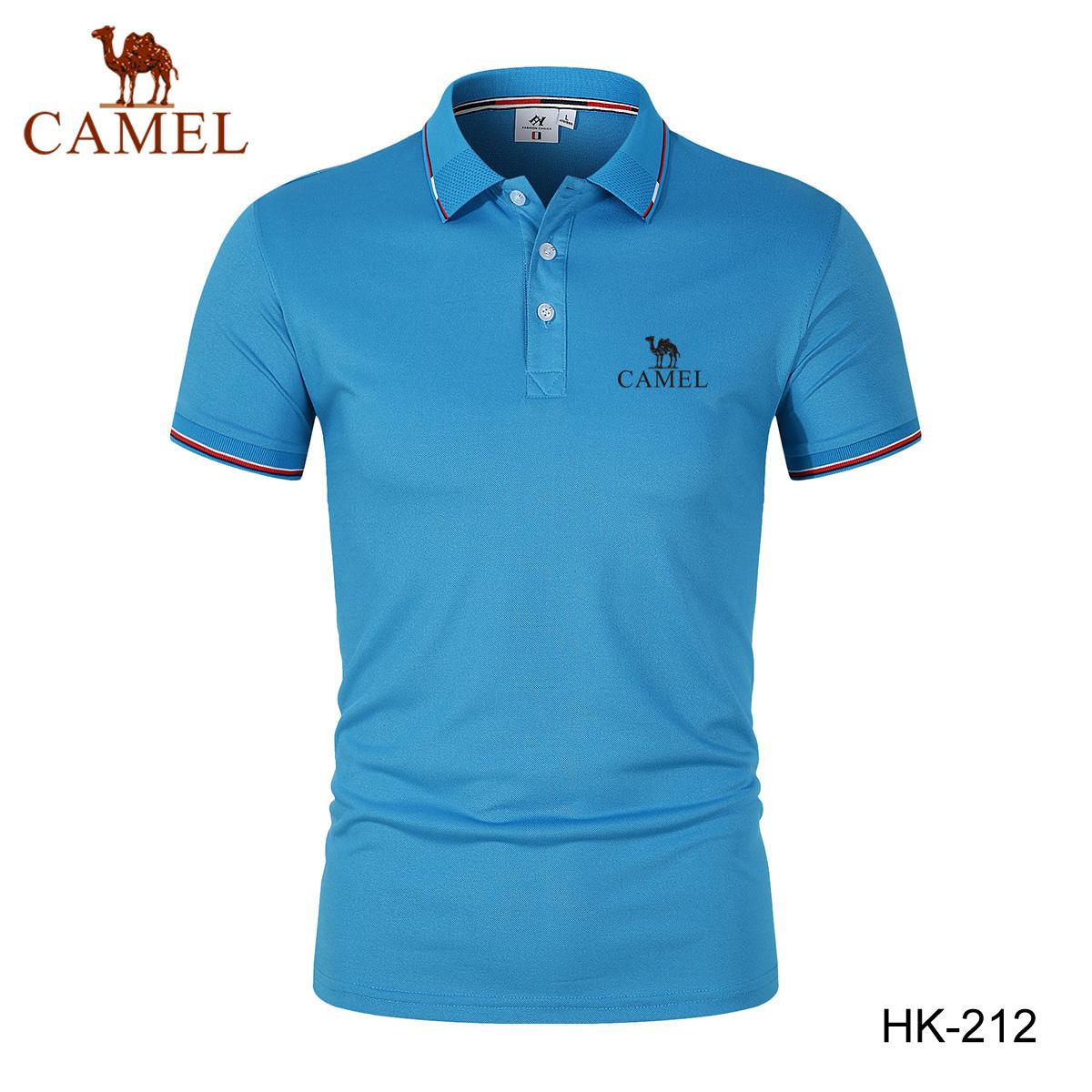 

2024 летняя новая рубашка-поло с вышивкой и воротником-поло для мужчин и женщин для бизнеса и отдыха 4XL озеро синий