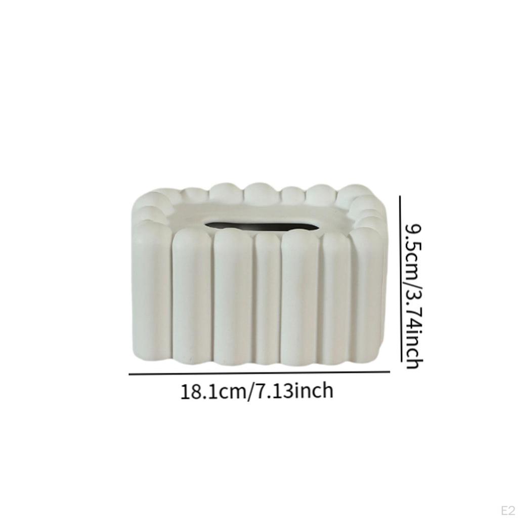 Facial Tissue Holder Home Use Box Napkin Dispenser Decoration for Bedroom