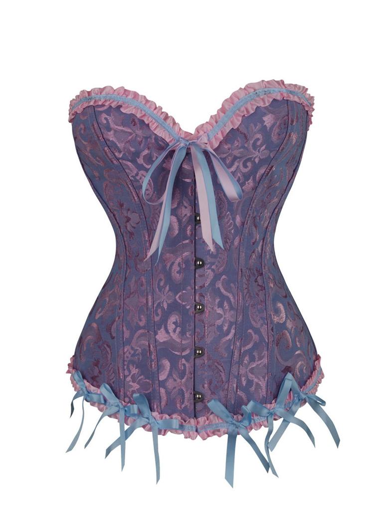 Elegant European-Style Sculpting Bodysuit: Sexy Waist Cincher & Body Shaper with Jacquard Design.