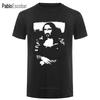 Frank Zappa Et Les Mothers Mona Lisa T-shirt Affiche Vinyle CD DVD Classique Coton Homme Col Rond Manches Courtes Haut T-shirt