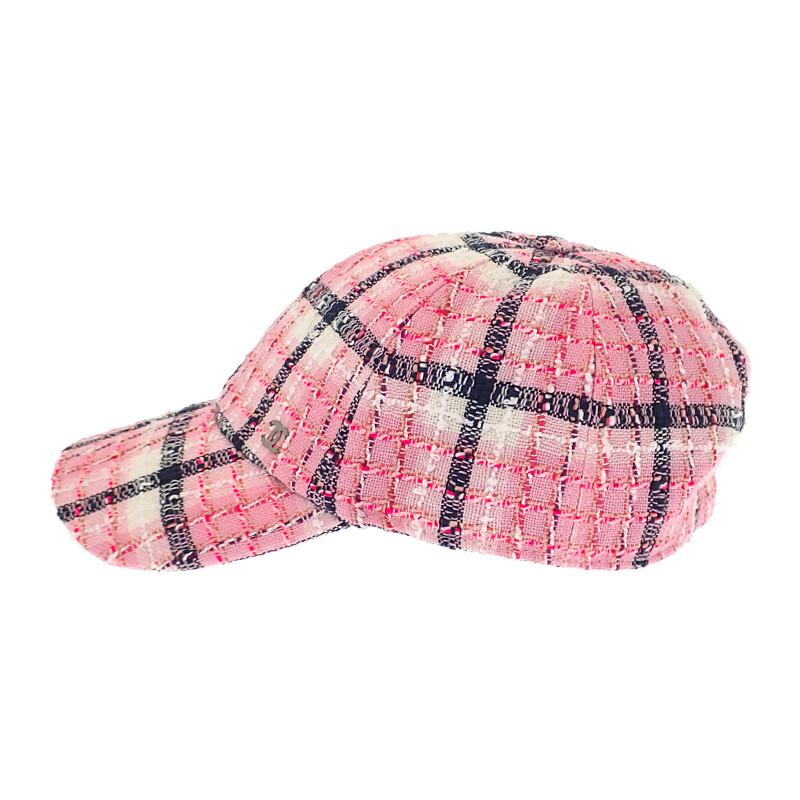 Chanel AAA008_B16357_NX209 Cap Pink Cotton Women