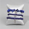 Pack Of 3 Trendy Star And Moon Pendant Bracelets For Women Fashionable Crystal Alloy Writ Chain Jewelry