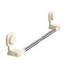Sandal Rack Wall Mounted Shoe Organizer with Strong Suction Cup Telescopic Rod Quick Install Shelf for Bathroom