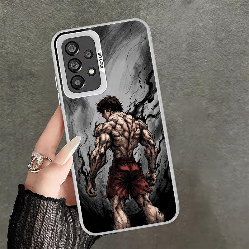 Baki the Grappler Anime Soft Phone Case for Samsung A17 A16 A15 A14 A13 A57 A56 A55 A54 A53 A37 A36 A35 A34 A33 A26 A25 A24 A23