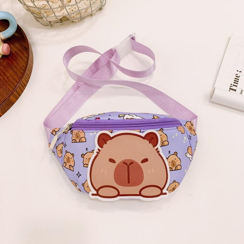 Cute Cartoon Children's Bag New Boys and Girls Change Bag Outdoor Leisure Messenger Bag Fanny Pack