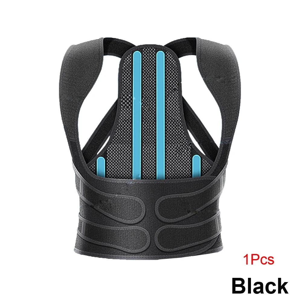 

1Pcs Back Brace Posture Corrector For Men And Women, Full Back Support For Upper Lower Neck Shoulder Spine Pain - Scoliosis M
