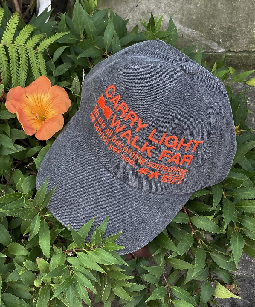 Beollunpeulenjeu Carry Light Walk Far Pigment Ball Cap Black