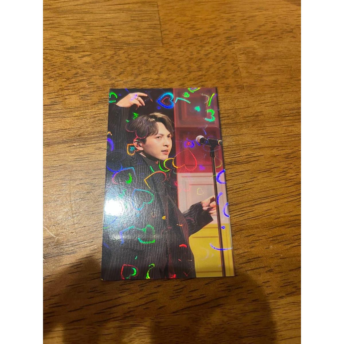 Used Cha-sama exclusive product M!LK 11th Anniversary Day Hitoshi Yoshida hologram trading card