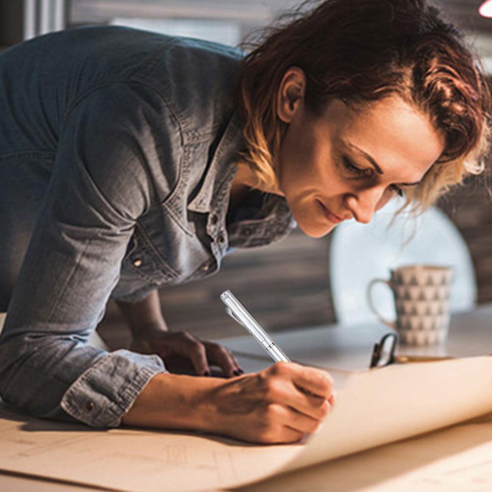 Ballpoint Pen Stationery Pen 1/2/3/5/10Pcs Portable Refillable Stylus Ballpoint Pen For Business Drop Shipping Student Teacher